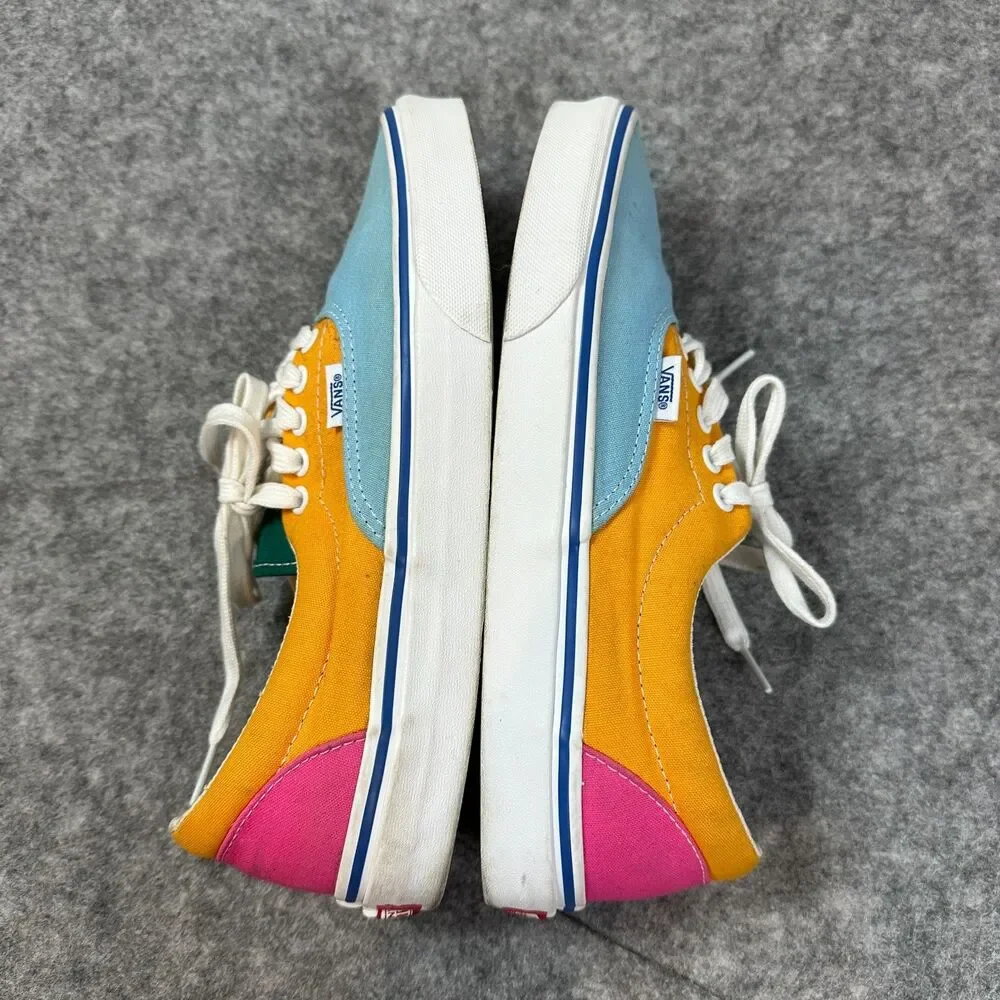 Vans Era Colorblock Multi Color Canvas Shoes Mens 9 Womens 10.5 Skate Sneakers